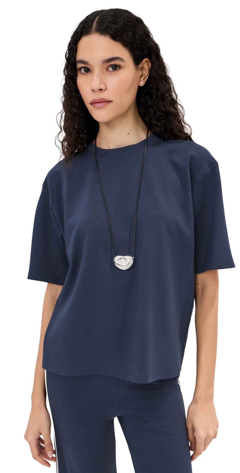 LE BOP Ponte Tee Navy XS