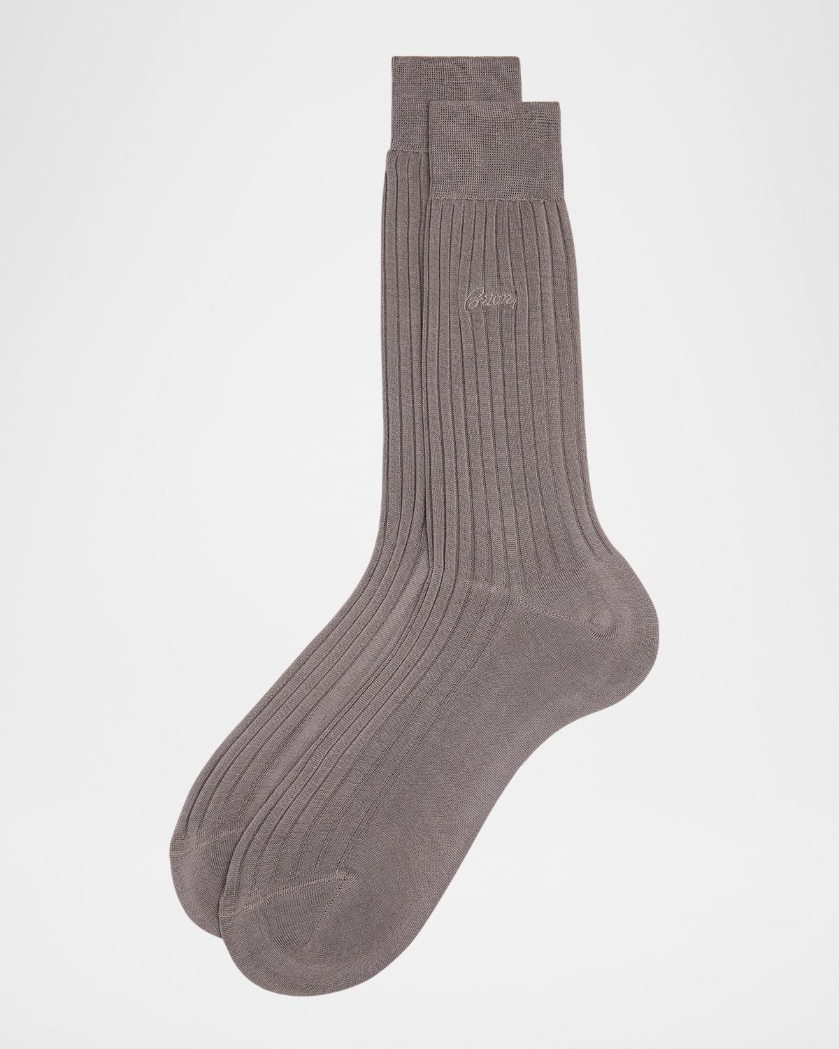 Men & apos;s Ribbed Cotton Crew Socks