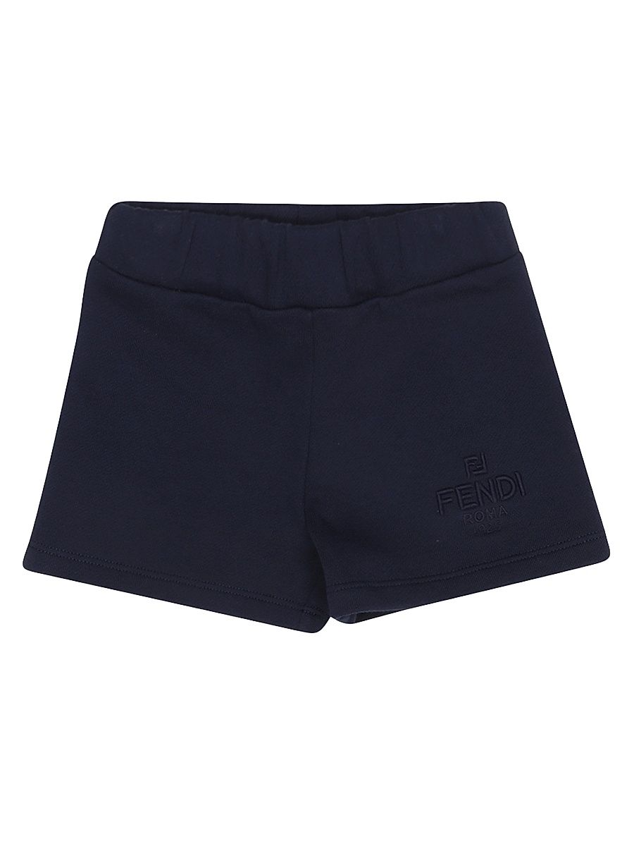 Baby's Logo-Embroidered Cotton Sweatshorts - Blue - Size 6 Months