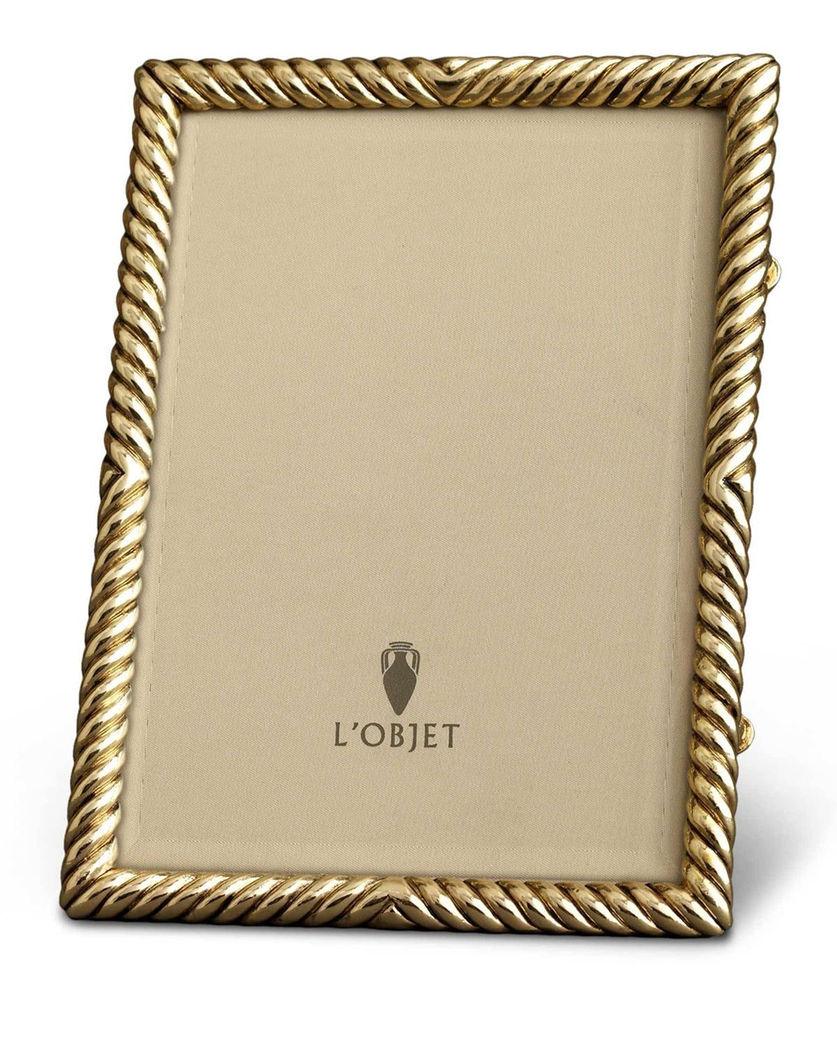 Deco Twist 24k Gold Picture Frame, 8" x 10"