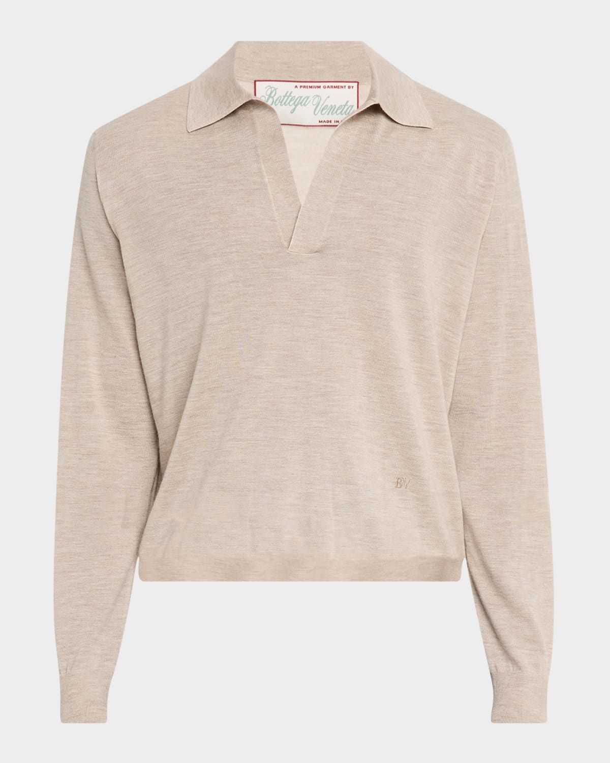 Men & apos;s Fine Cashmere Polo Shirt