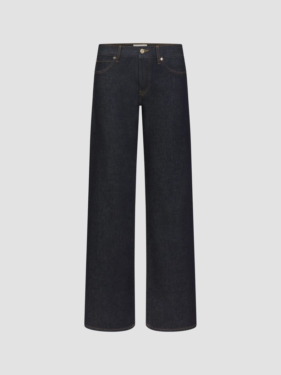 FRAME Women's The Gray Low-Rise Flared-Leg Jeans - Rinse - Size 23