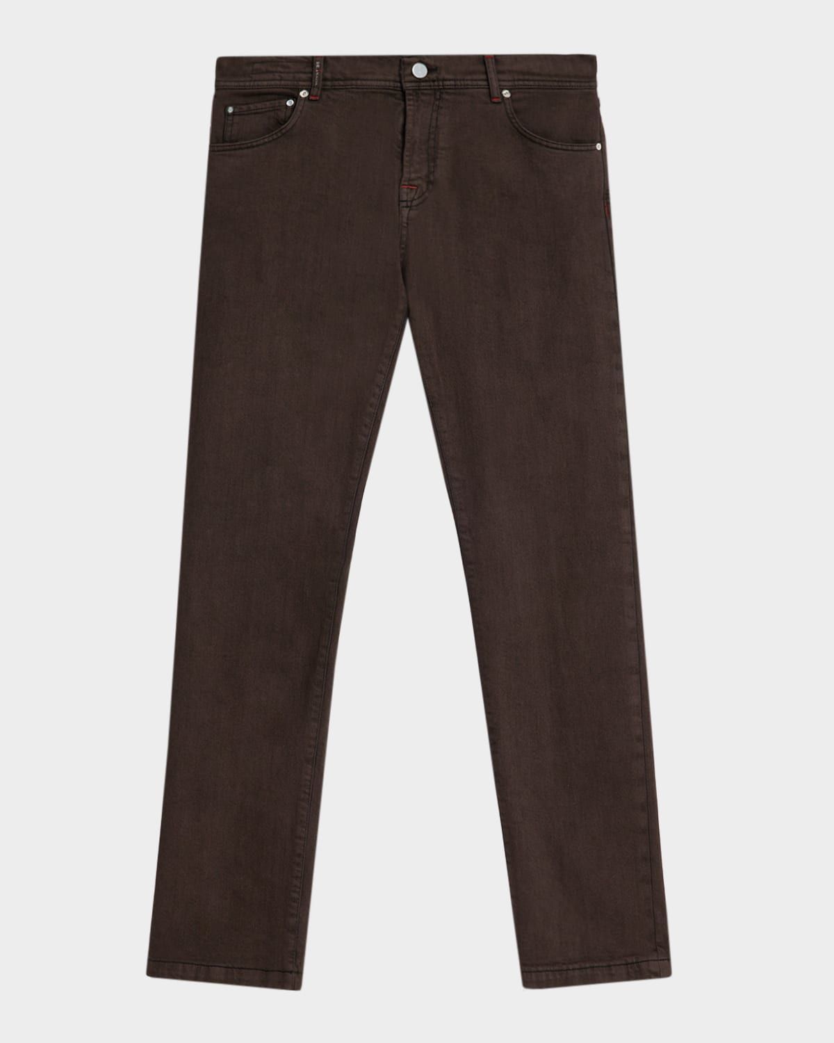 Men & apos;s Cotton-Stretch Five-Pocket Pants