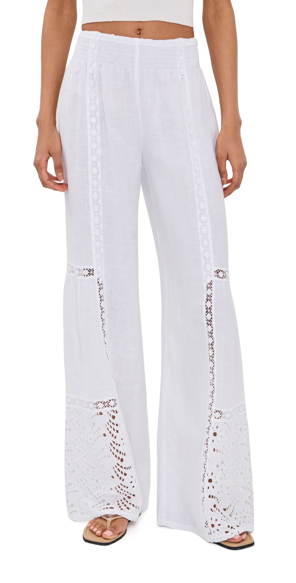 Temptation Positano Cervaro Pants White M