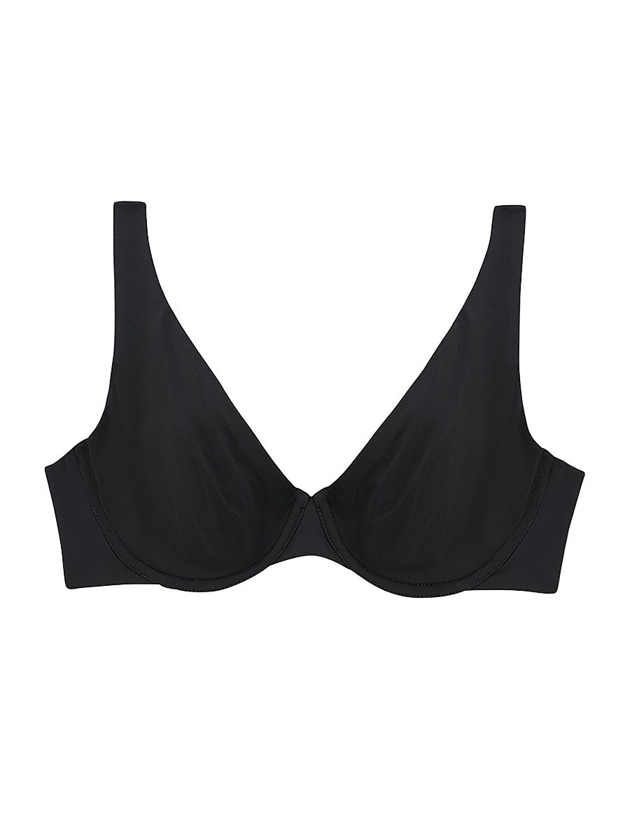 Women's 24/7 Second Skin Unlined Bra - Black - Size 36B