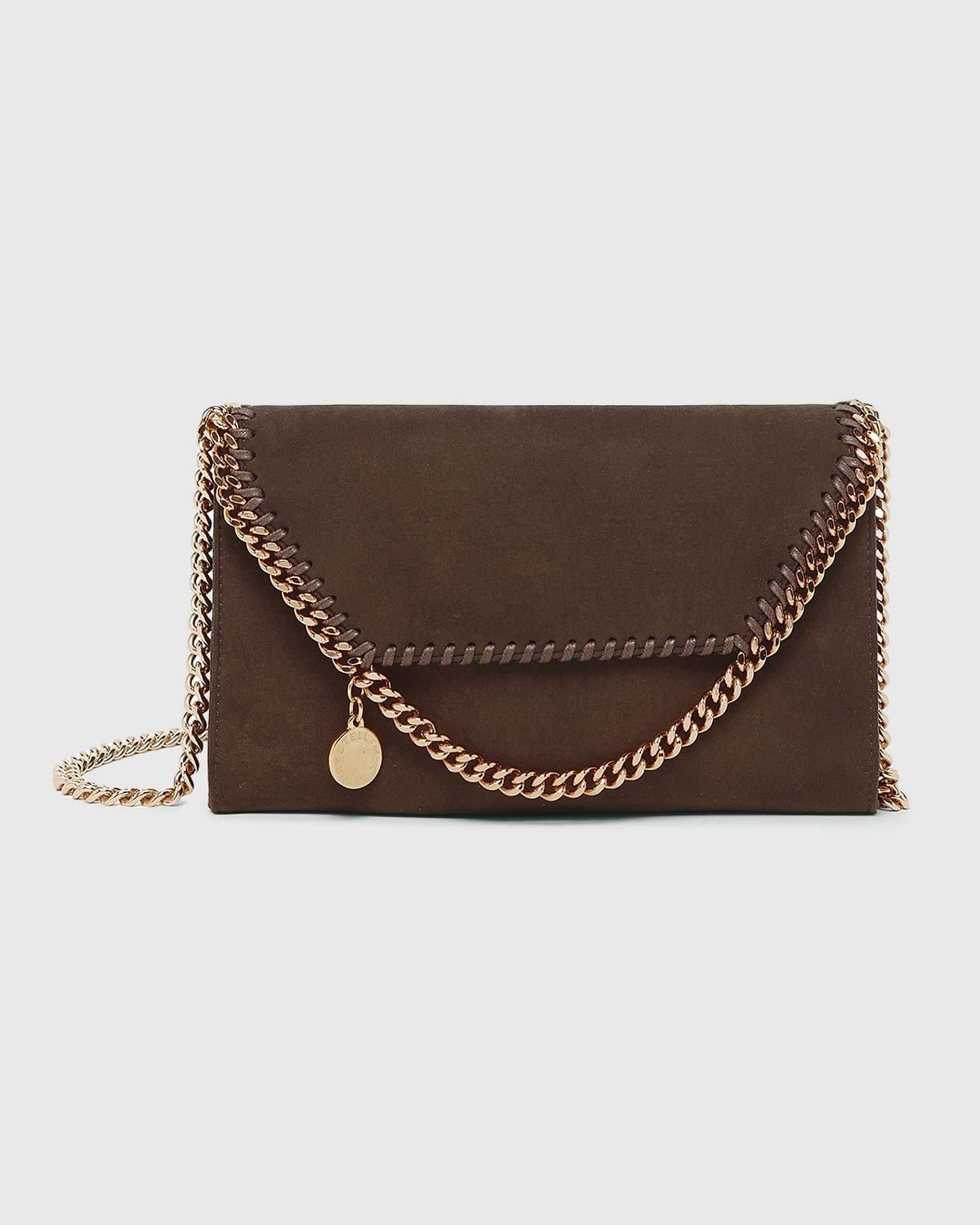 Falabella Mini Vegan Suede Crossbody Bag