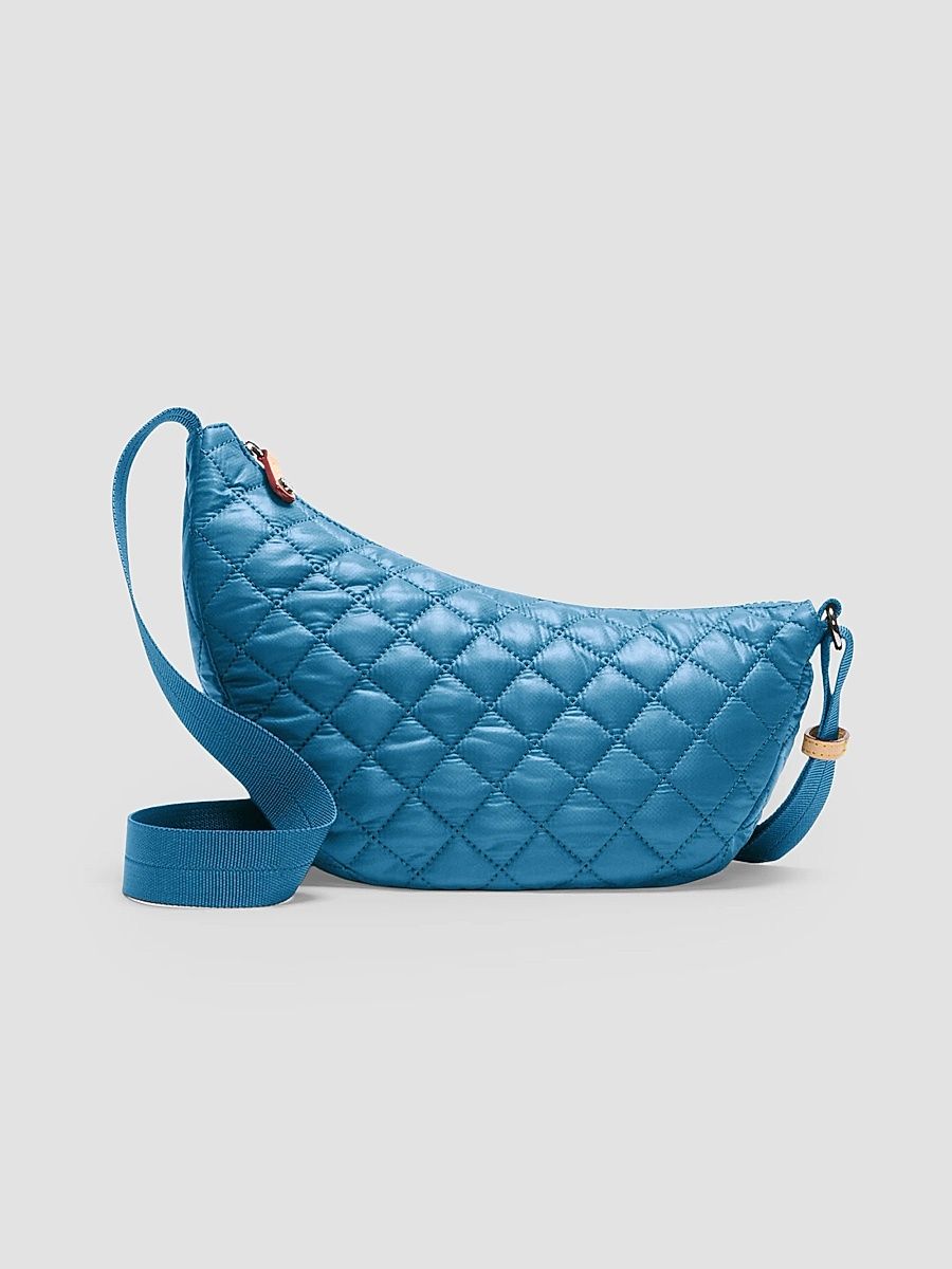 MZ Wallace Women's Small Metro Smile Bag - Atlantic Blue