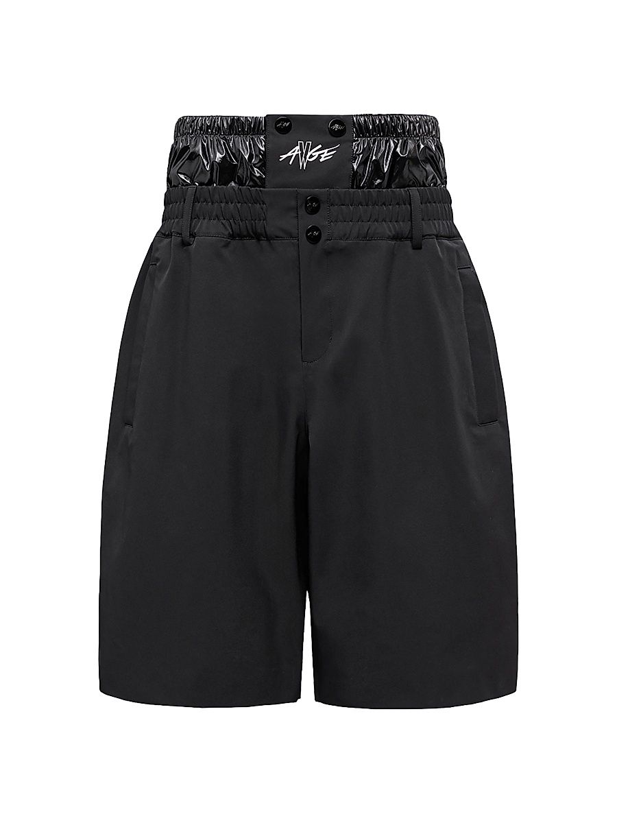 Men's Moncler x A$AP Rocky Shorts - Black - Size Large