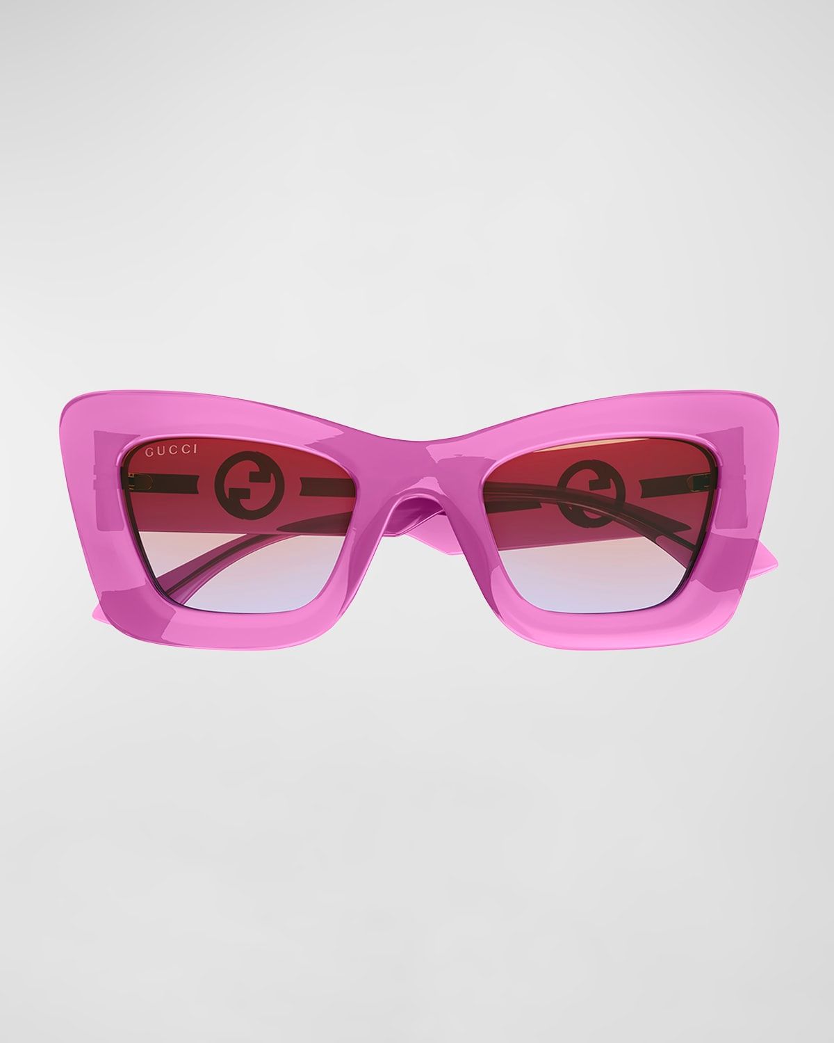 GG Plastic Cat-Eye Sunglasses