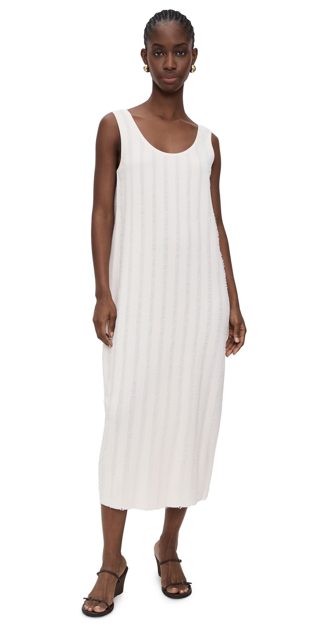 A. EMERY Enid Knit Dress Parchment S