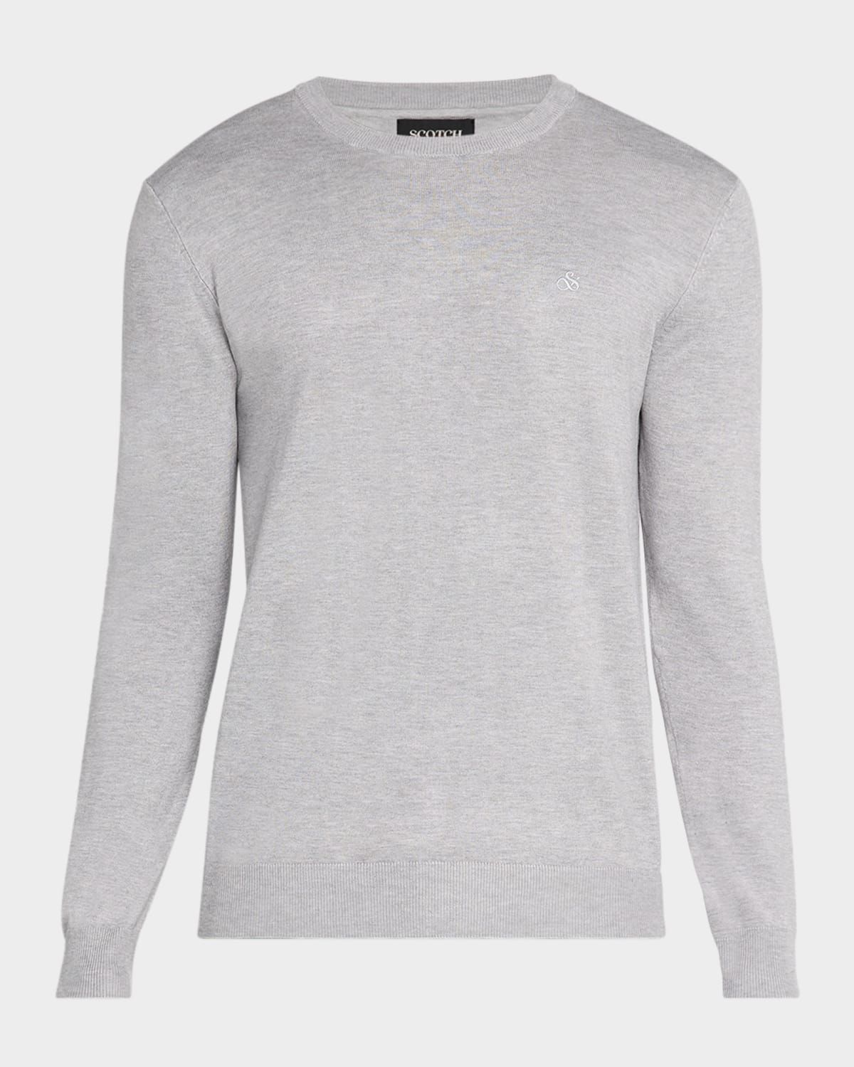Men & apos;s Heathered Classic-Fit Crewneck Sweater