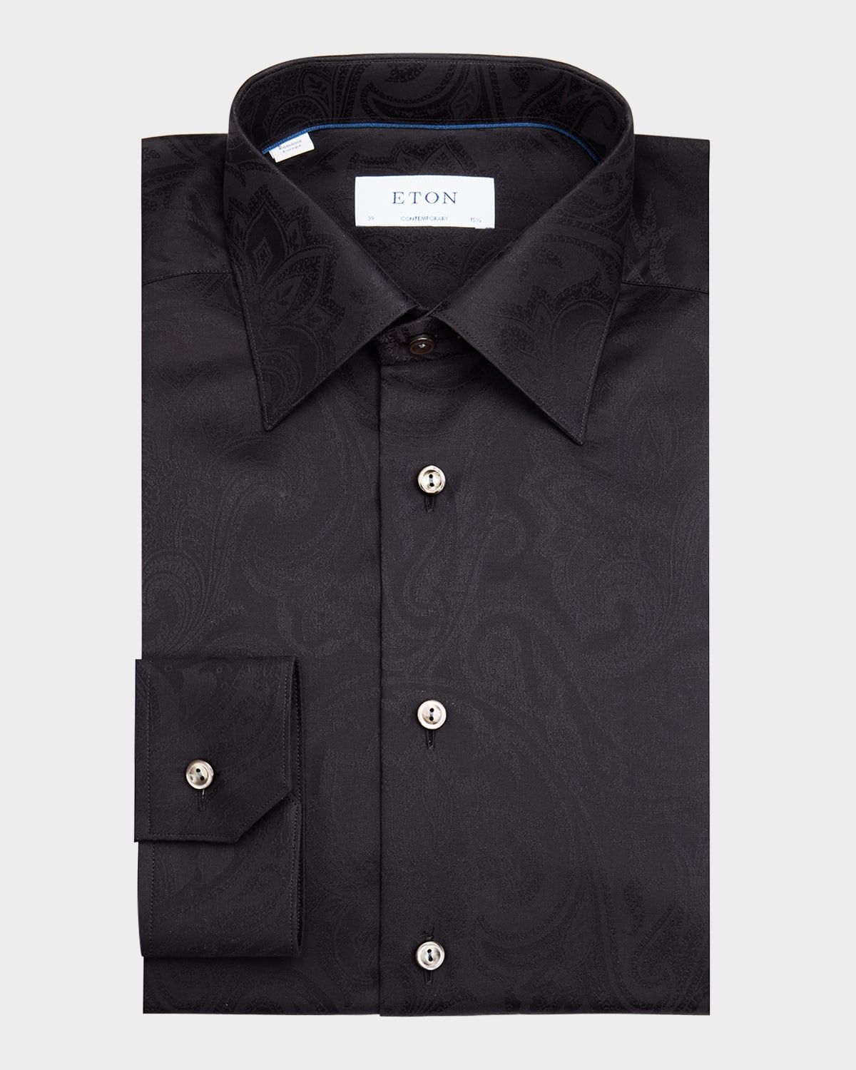 Men & apos;s Evening Floral Jacquard Contemporary-Fit Dress Shirt