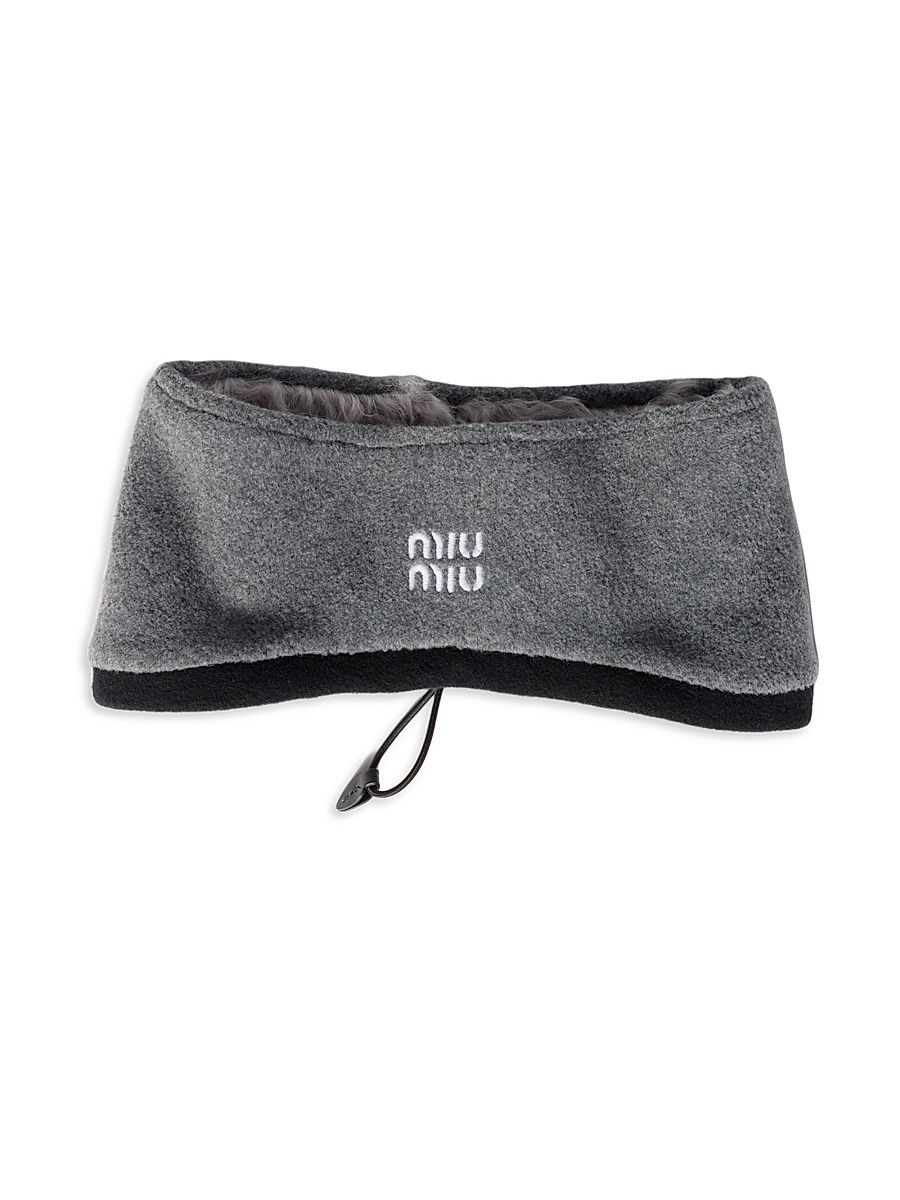 Women's Fleece Headband - Grey