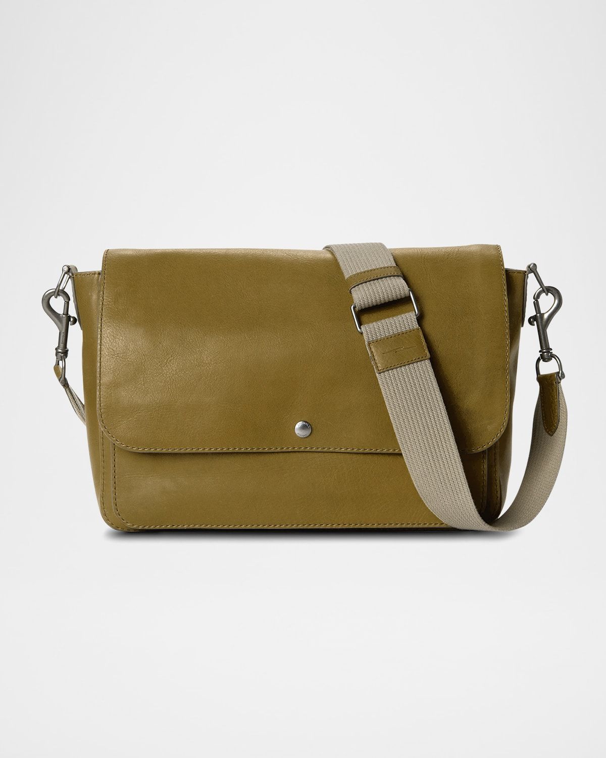 Men & apos;s Canfield Relaxed Leather Messenger Bag