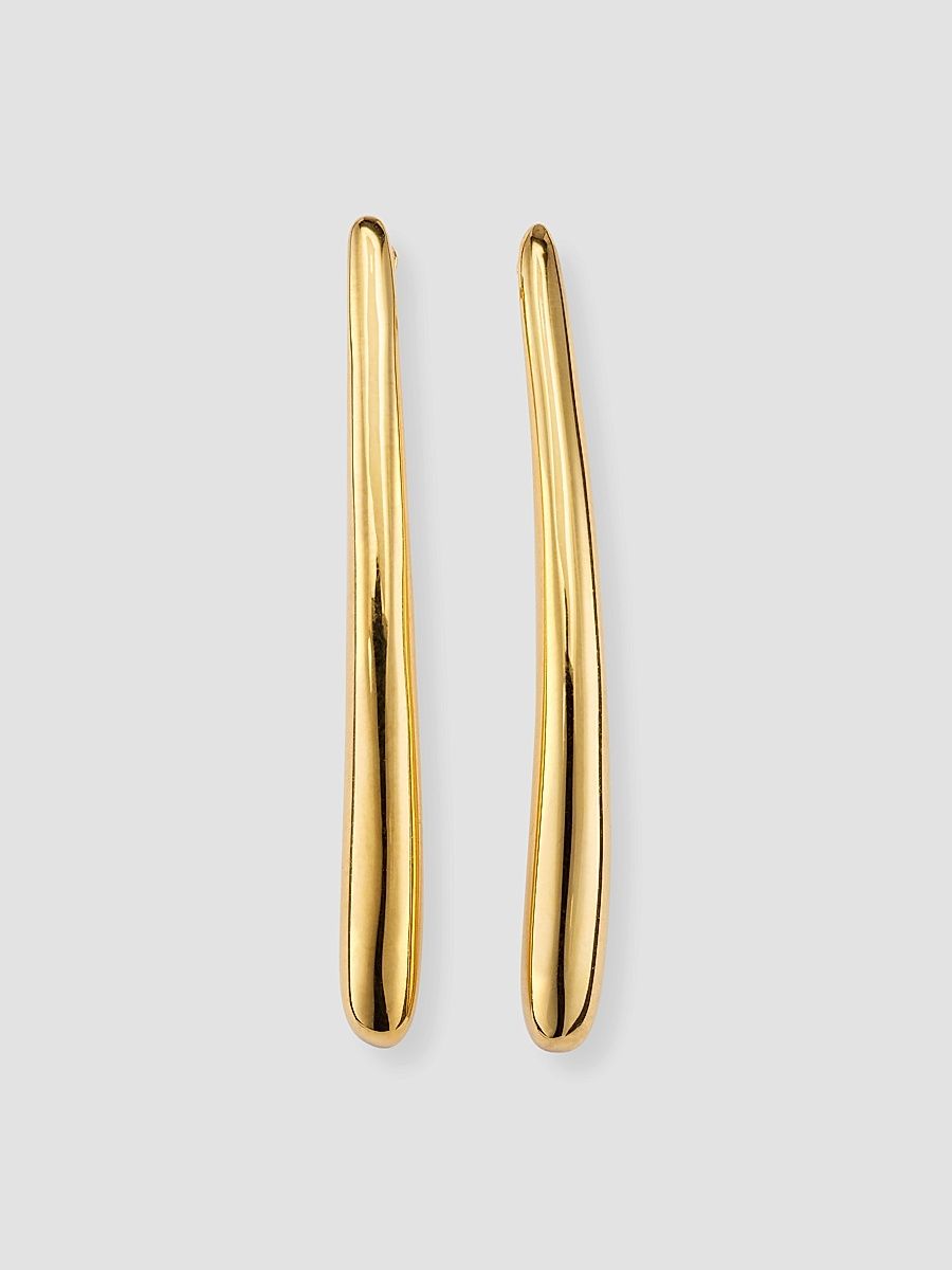 Women's Golden Dreams 18K Yellow Gold Bar Earrings - Yellow Gold