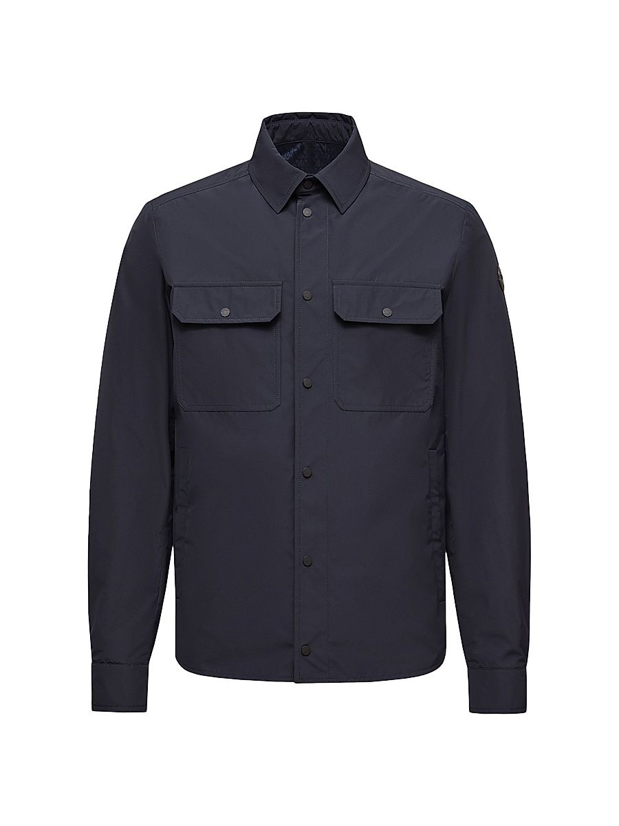 Men's Shacket - Navy Blue - Size XXL