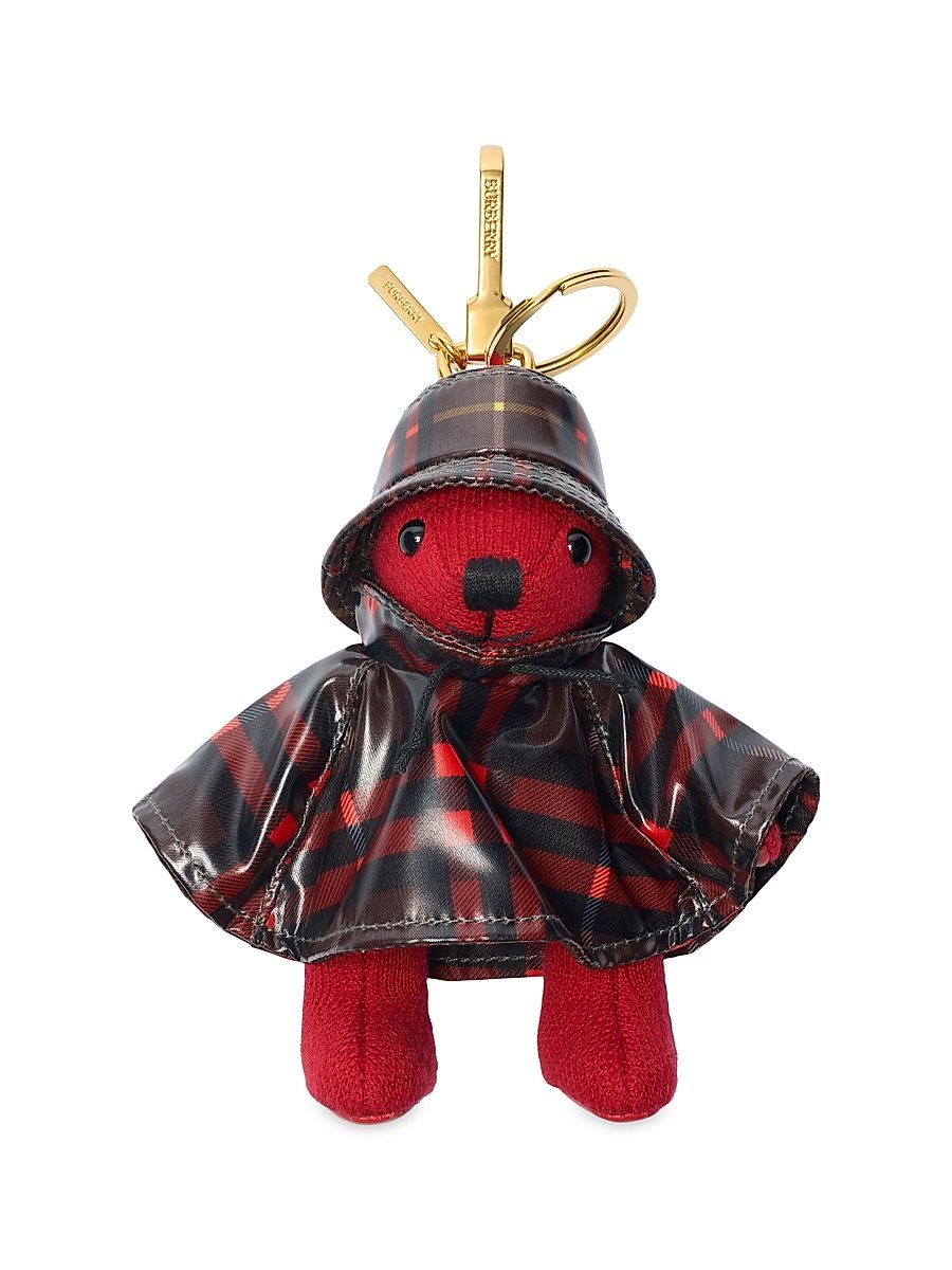 Women's Thomas Raincoat Wool-Cashmere Keychain - Sand