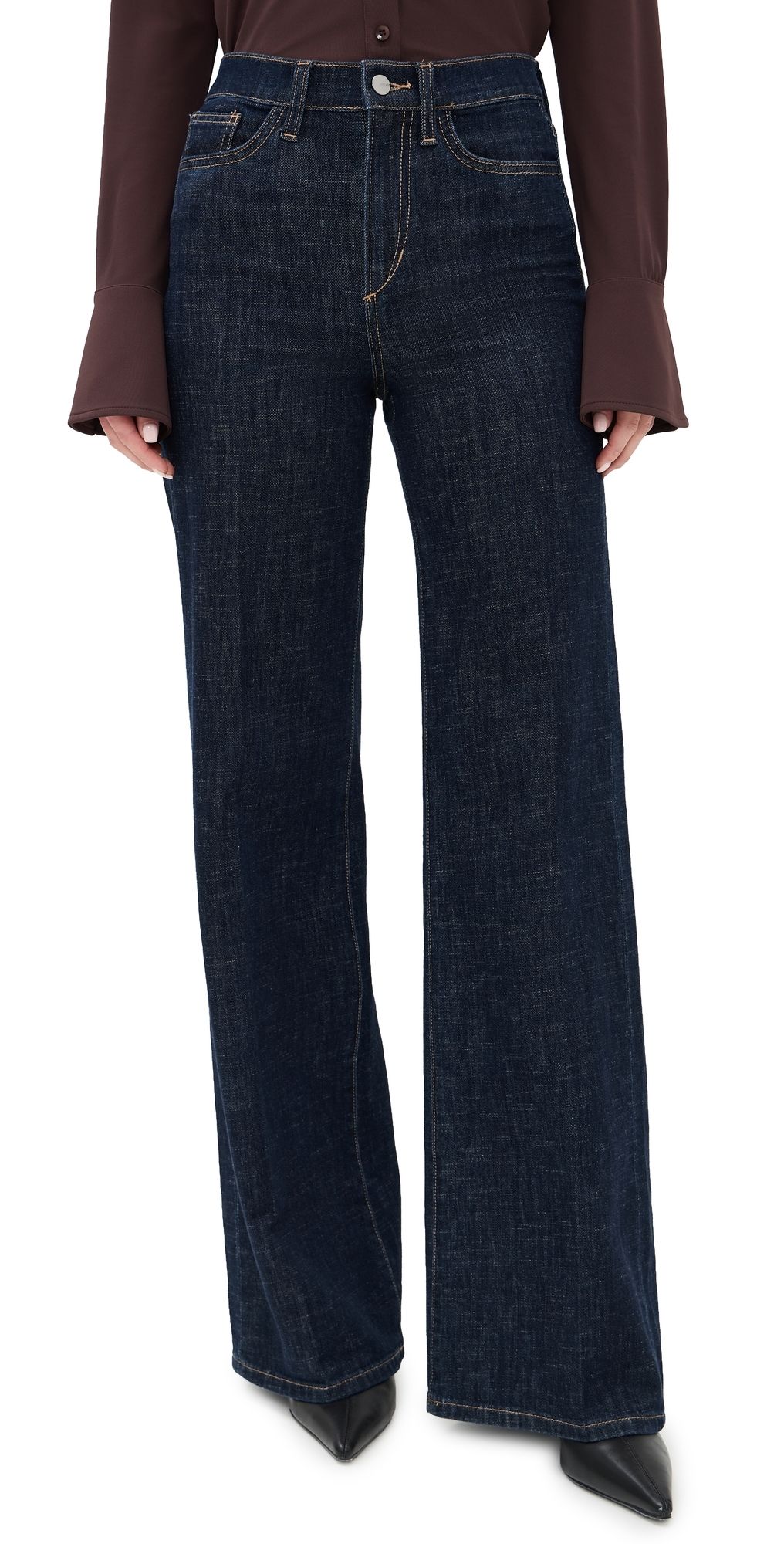 Joe's Jeans The Mia High Rise Wide Leg Jeans Totally 28