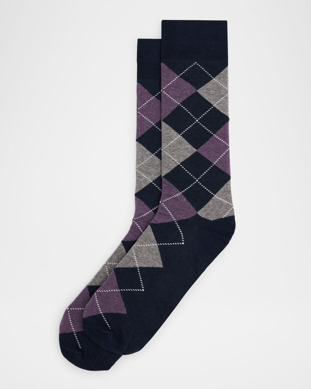 Men & apos;s Argyle Crew Socks