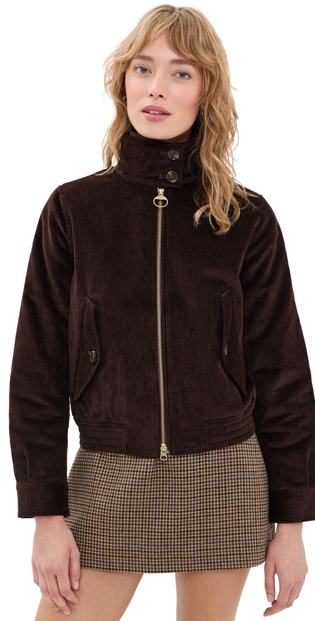 Barbour Overton Casual Jacket Brown/Shadow Classic 14