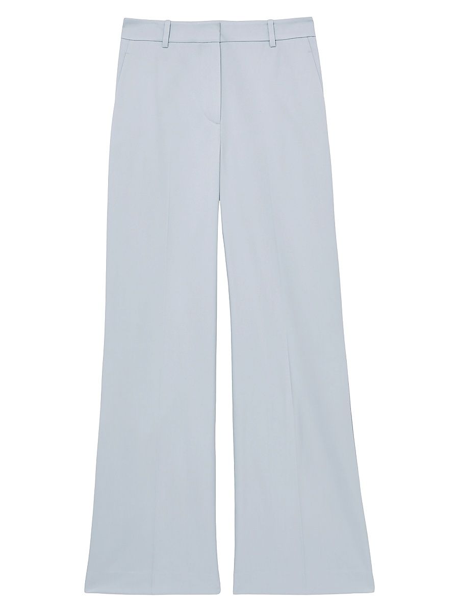 Women's Millie Wide-Leg Trousers - Blue - Size 12