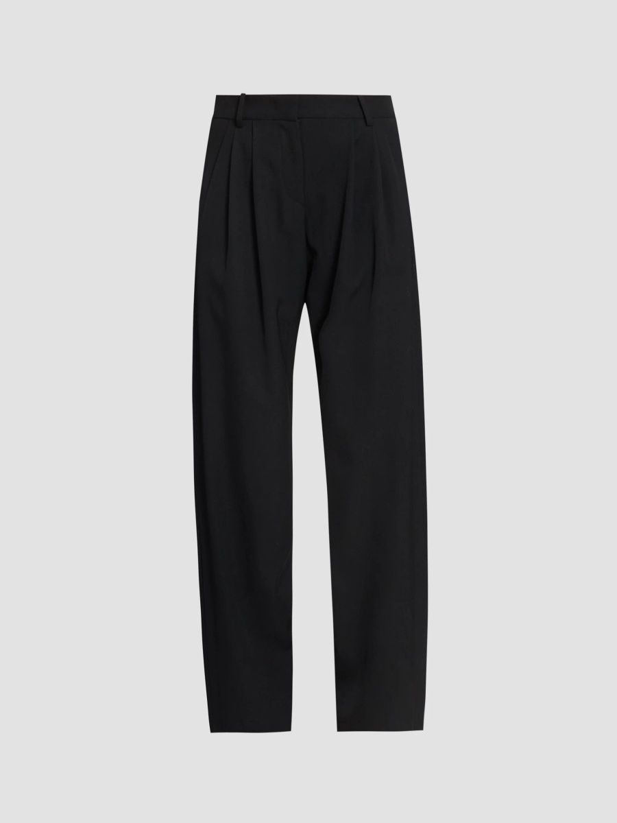 Isabel Marant Women's Lyda Wool Pants - Black - Size 10