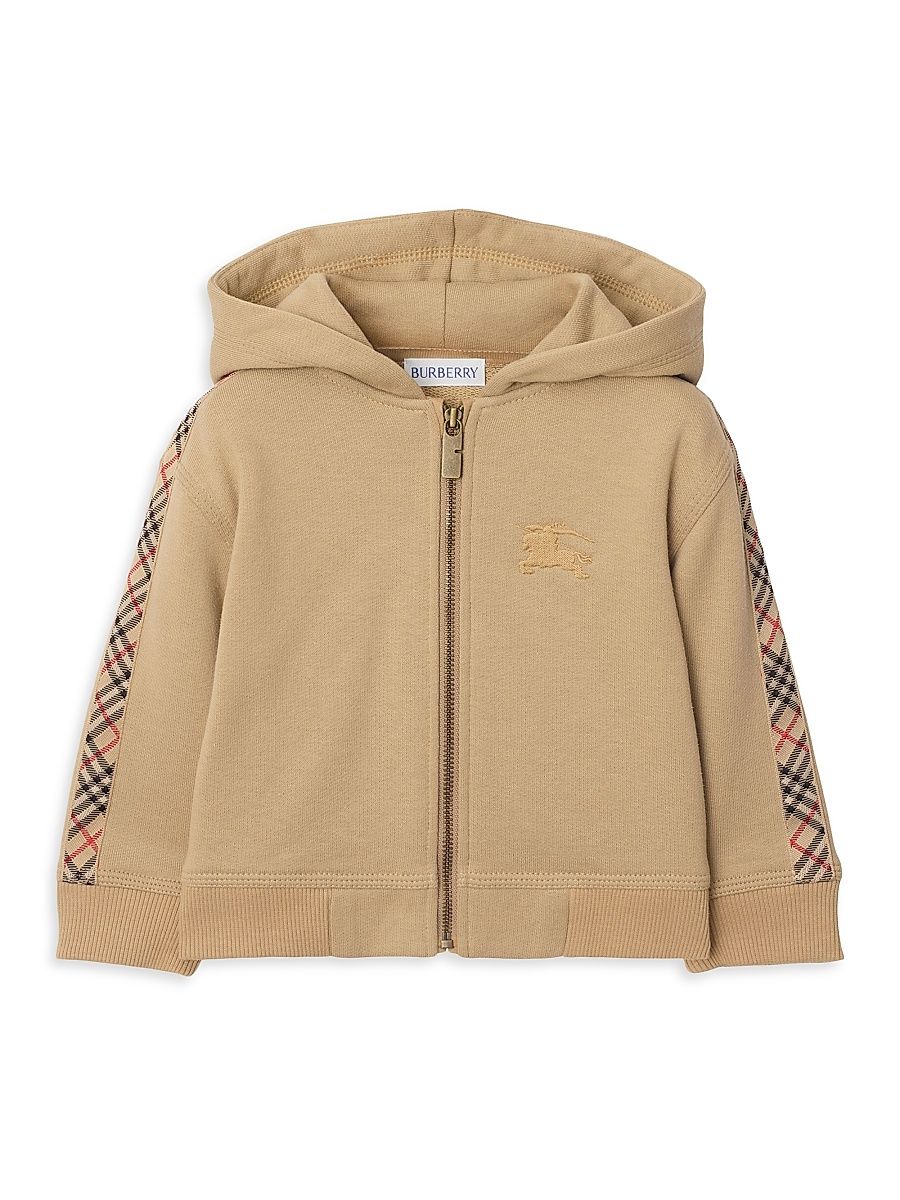 Baby's, Little Boy's & Boy's EKD Zip-Up Hoodie - Sand - Size 6 Months
