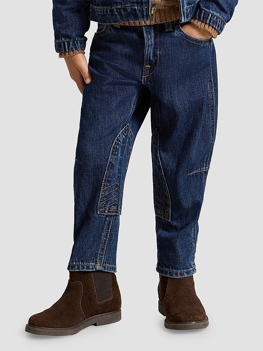 Little Girl's & Girl's Tapered Jeans - Lucero Wash - Size 8