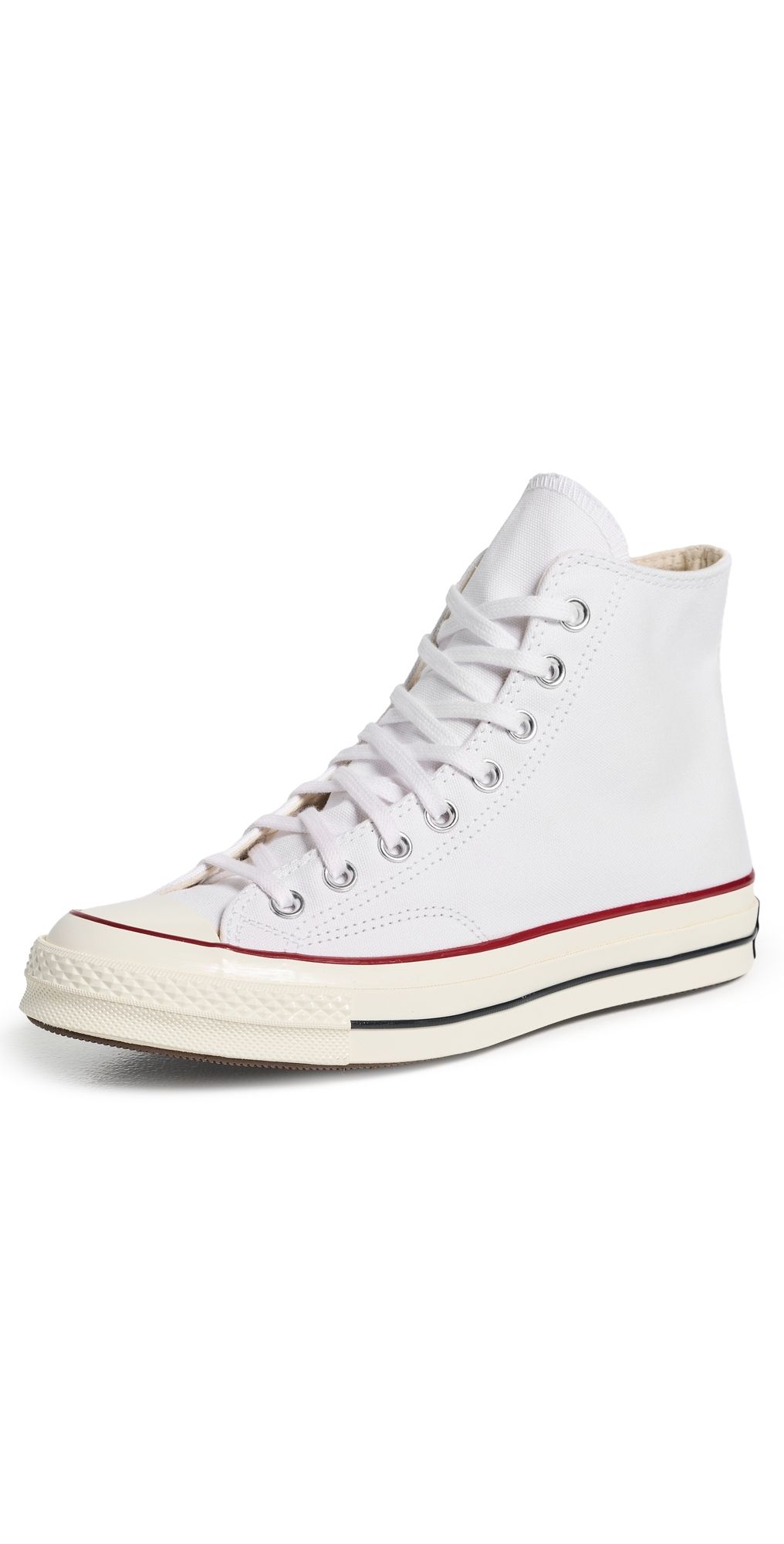 Converse Chuck Taylor 70s High Top Sneakers White/Garnet/Egret M 6/ W 8