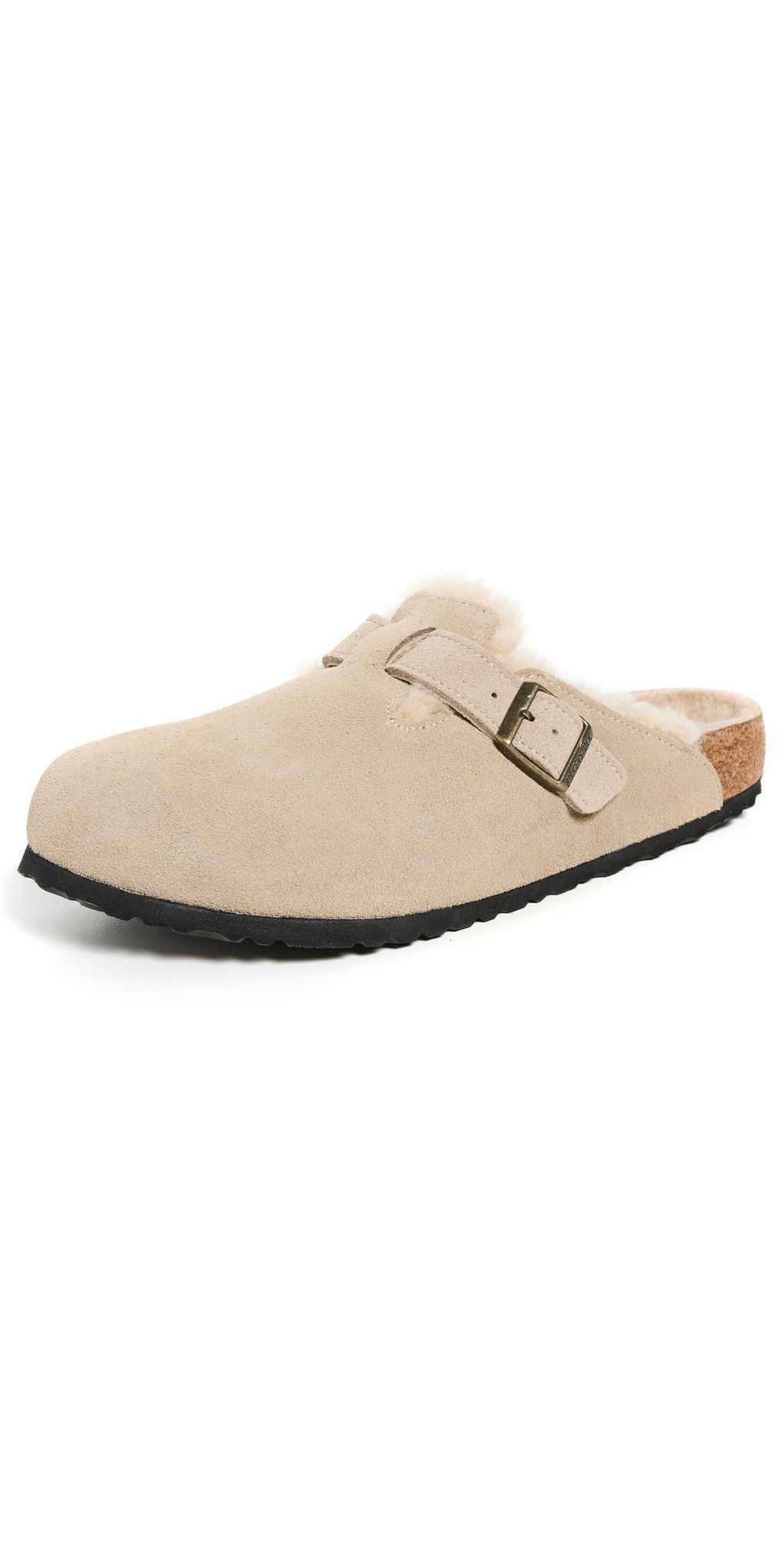 Birkenstock Boston Soft Footbed Clogs Taupe 46