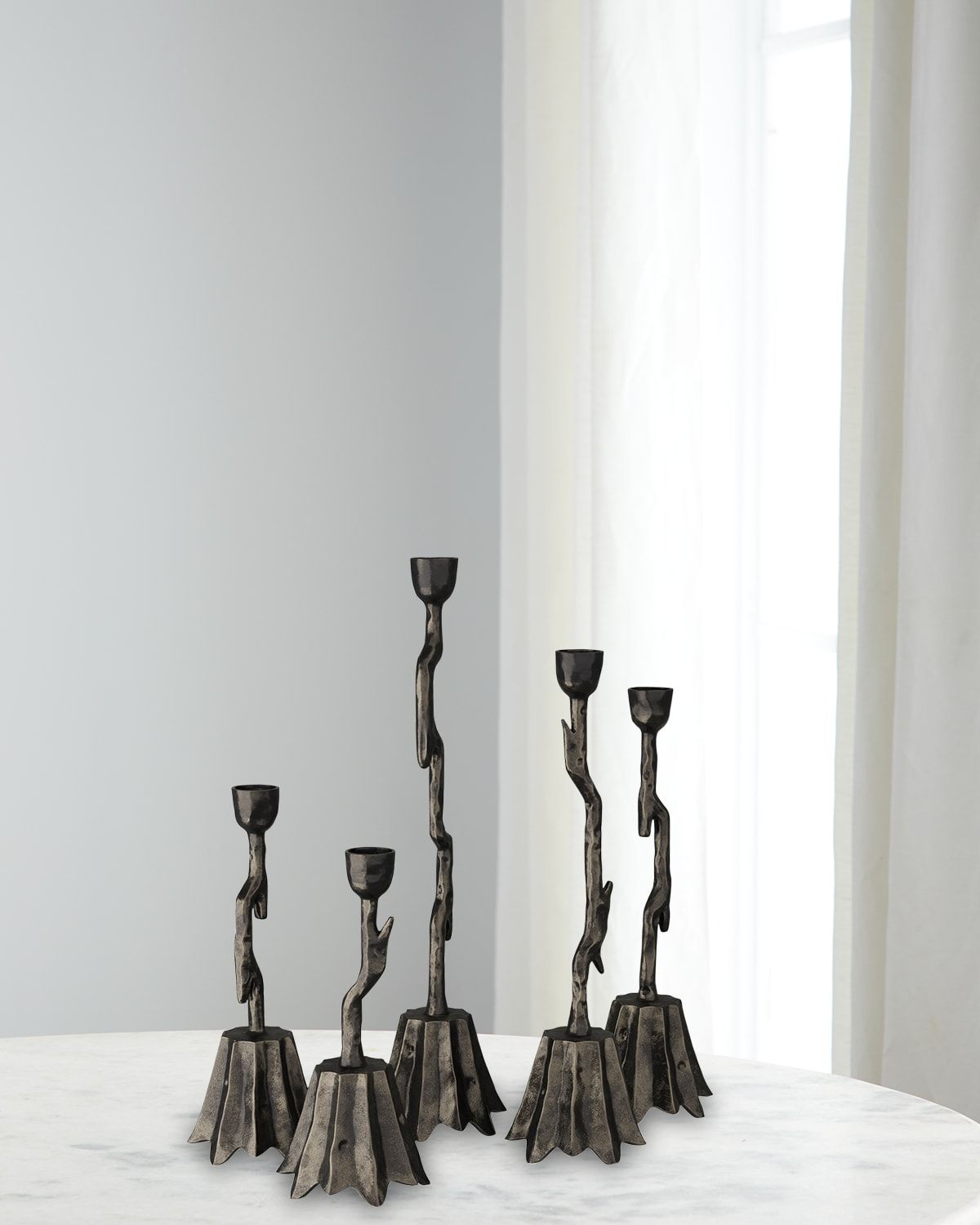 Brandt Candlesticks, Set of 5