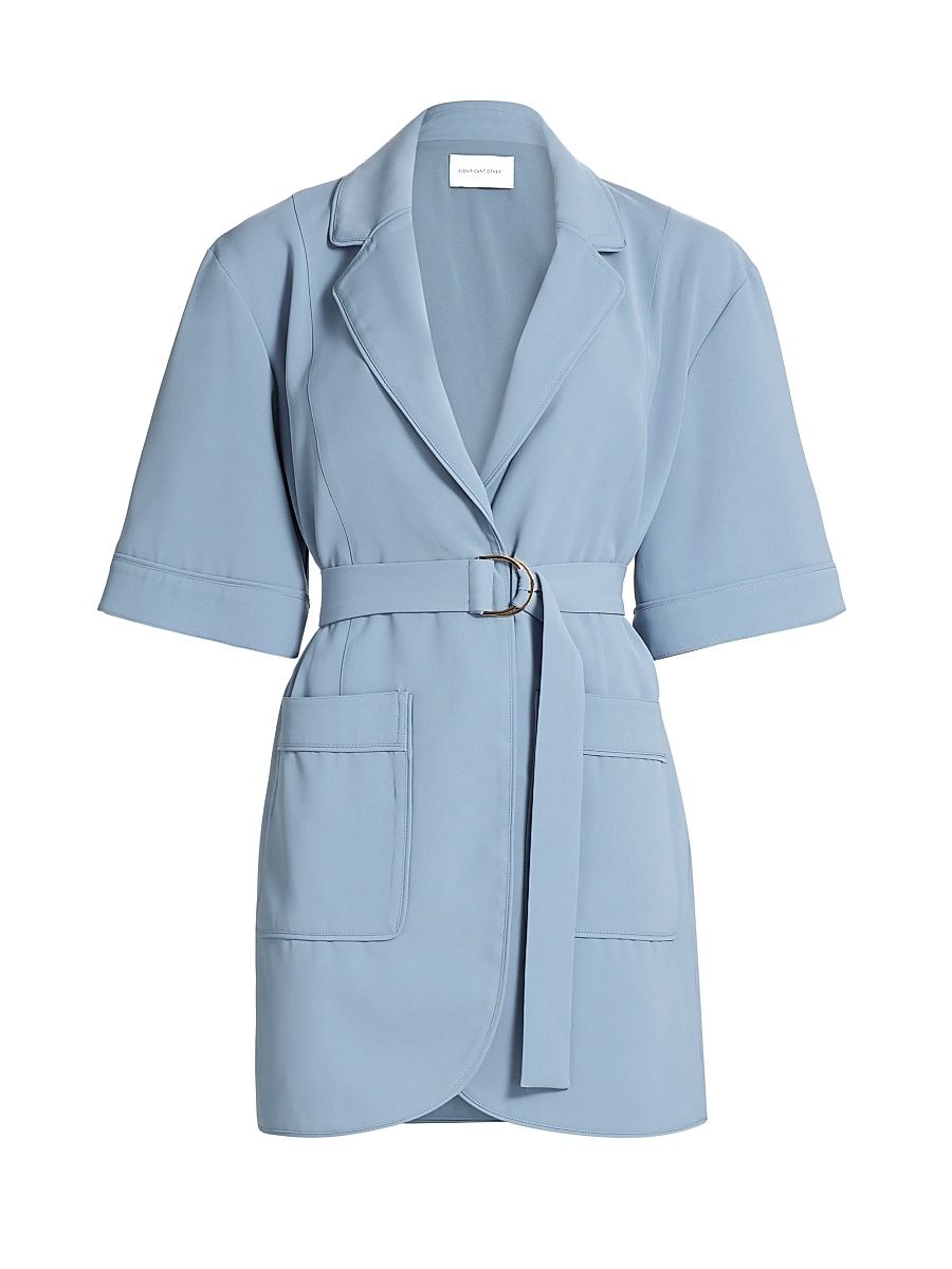 Women's Bowie Belted Minidress - Iron - Size 10