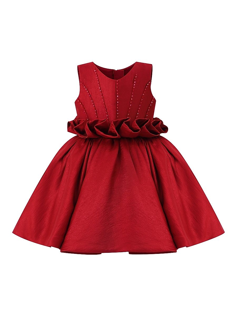 Little Girl's & Girl's Luminara Dress - Red - Size 9