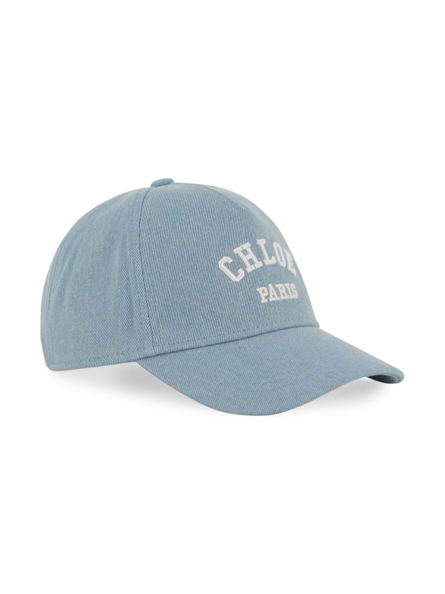 Girl's Girl's Logo Baseball Cap - Denim Blue