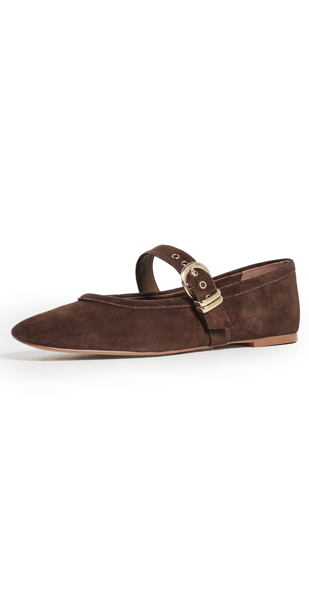 Dolce Vita Mikel Suede Flats DK BROWN SUEDE 9.5
