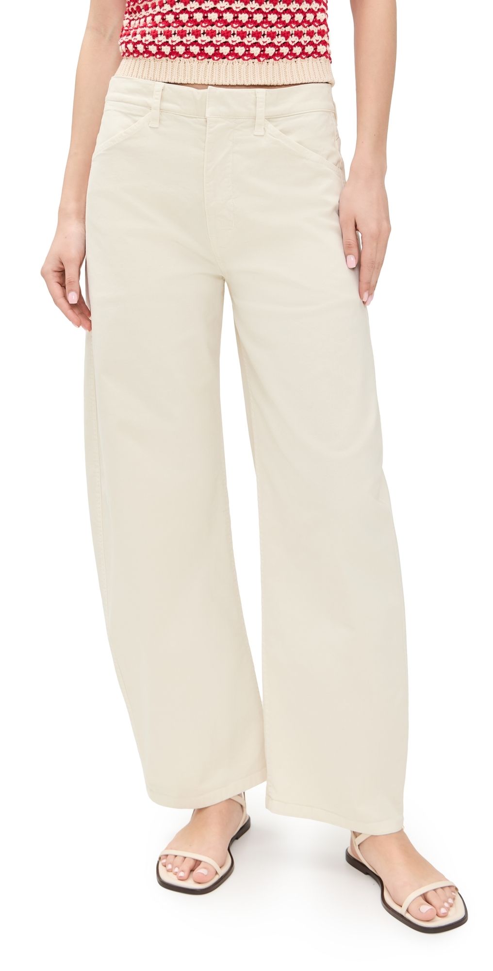 Nili Lotan Tribeca Twill Pants Military Green 6