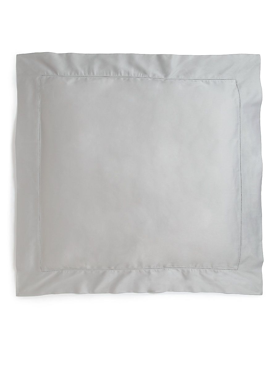 Single Ajour Euro Sham - Grey