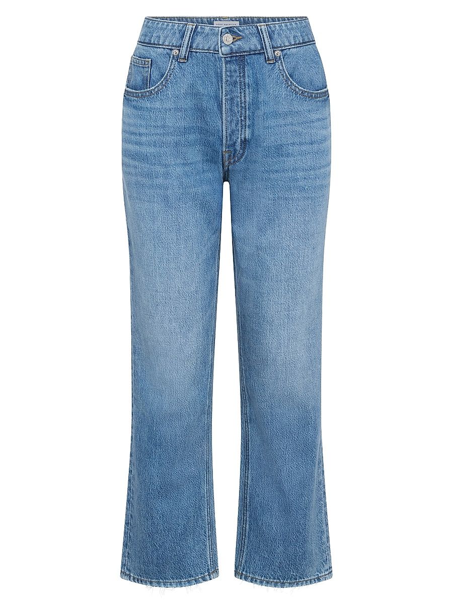 Women's Weightless Boyfriend Crop Jeans - Indigo - Size 2