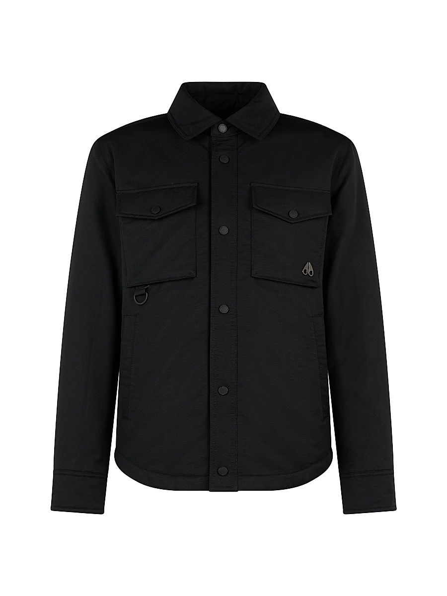 Men's West Insulated Shirt Jacket - Black - Size XL
