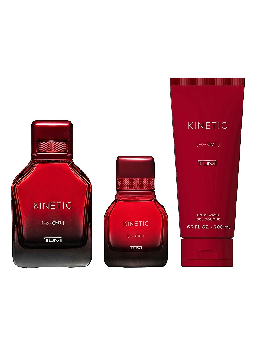 Men's KINETIC [-:- GMT] 3-Piece Eau de Parfum & Shower Gel Gift Set