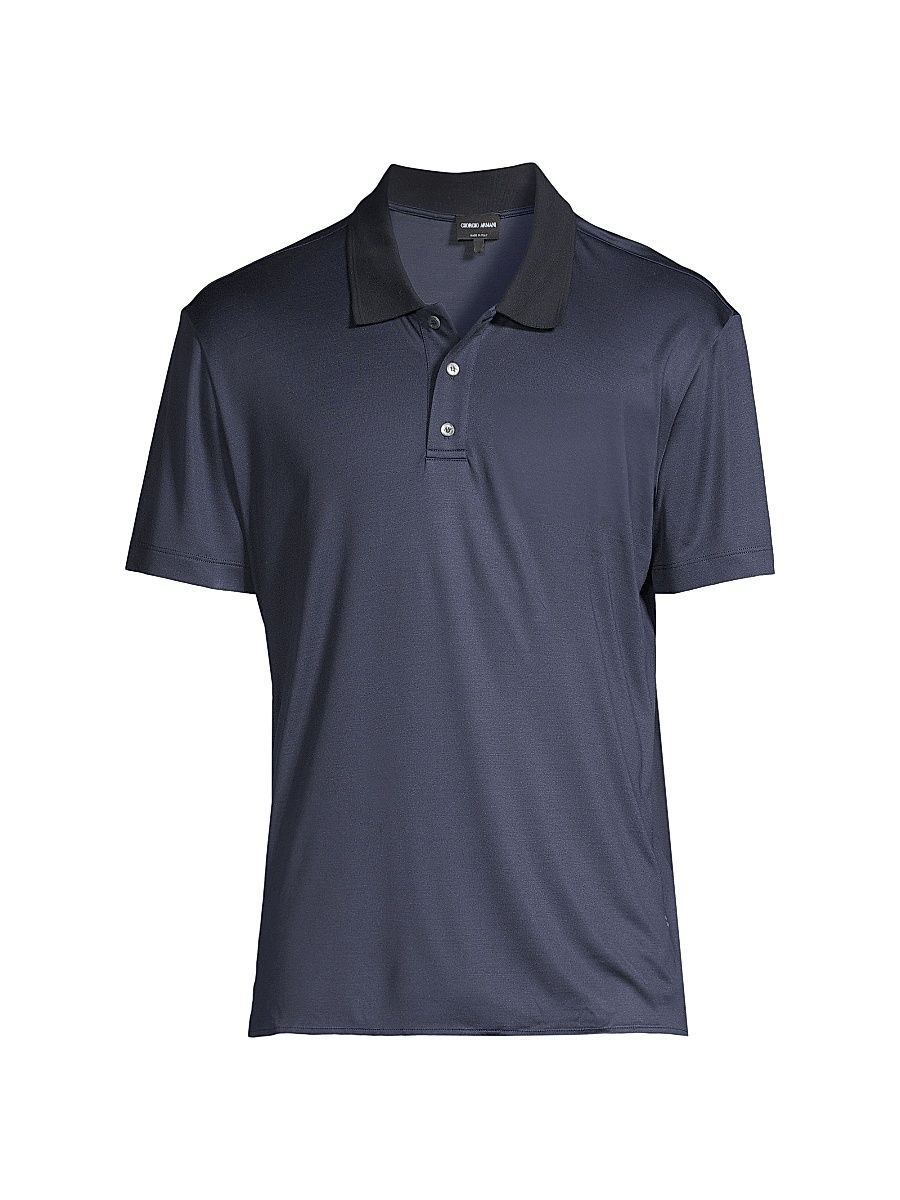 Men's Polo Shirt - Navy - Size 50