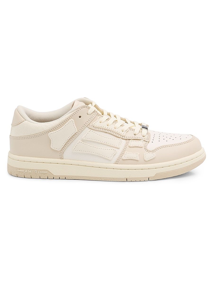 Women's Skel Top Low Leather Sneakers - Alabaster - Size 6