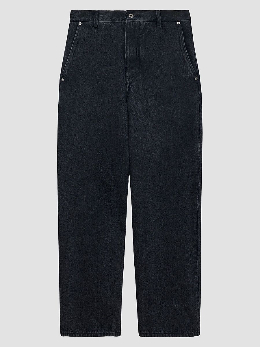 Men's Denim Carpenter Jeans - Black - Size 40