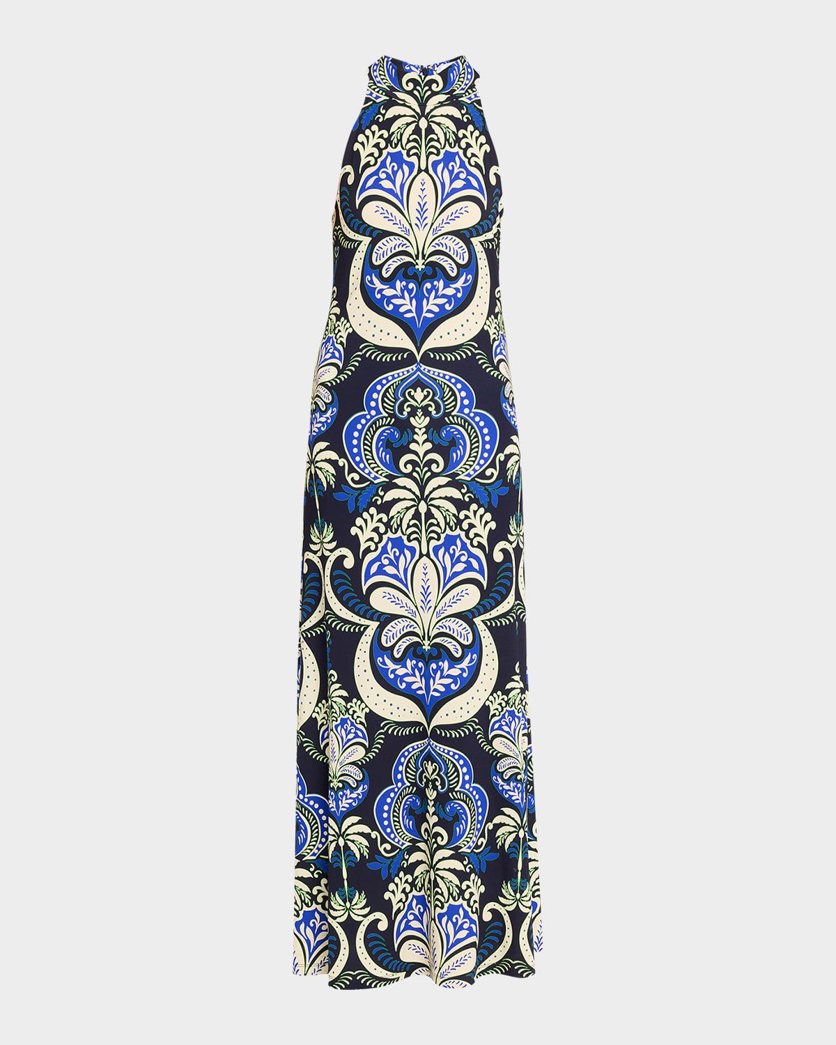 Asher Printed Halter Maxi Dress