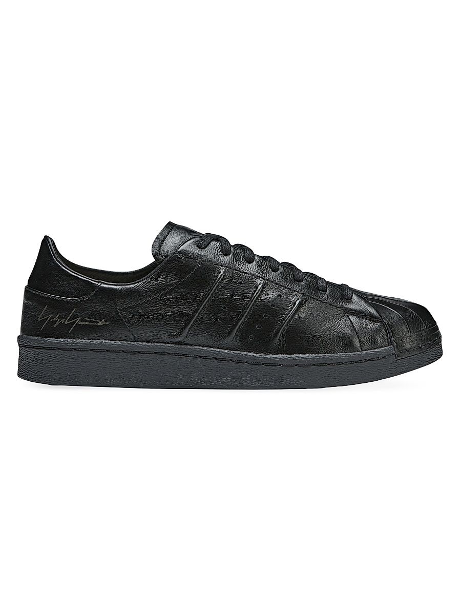 Men's Unisex Y-3 Stan Smith Sneakers - Black - Size 12.5