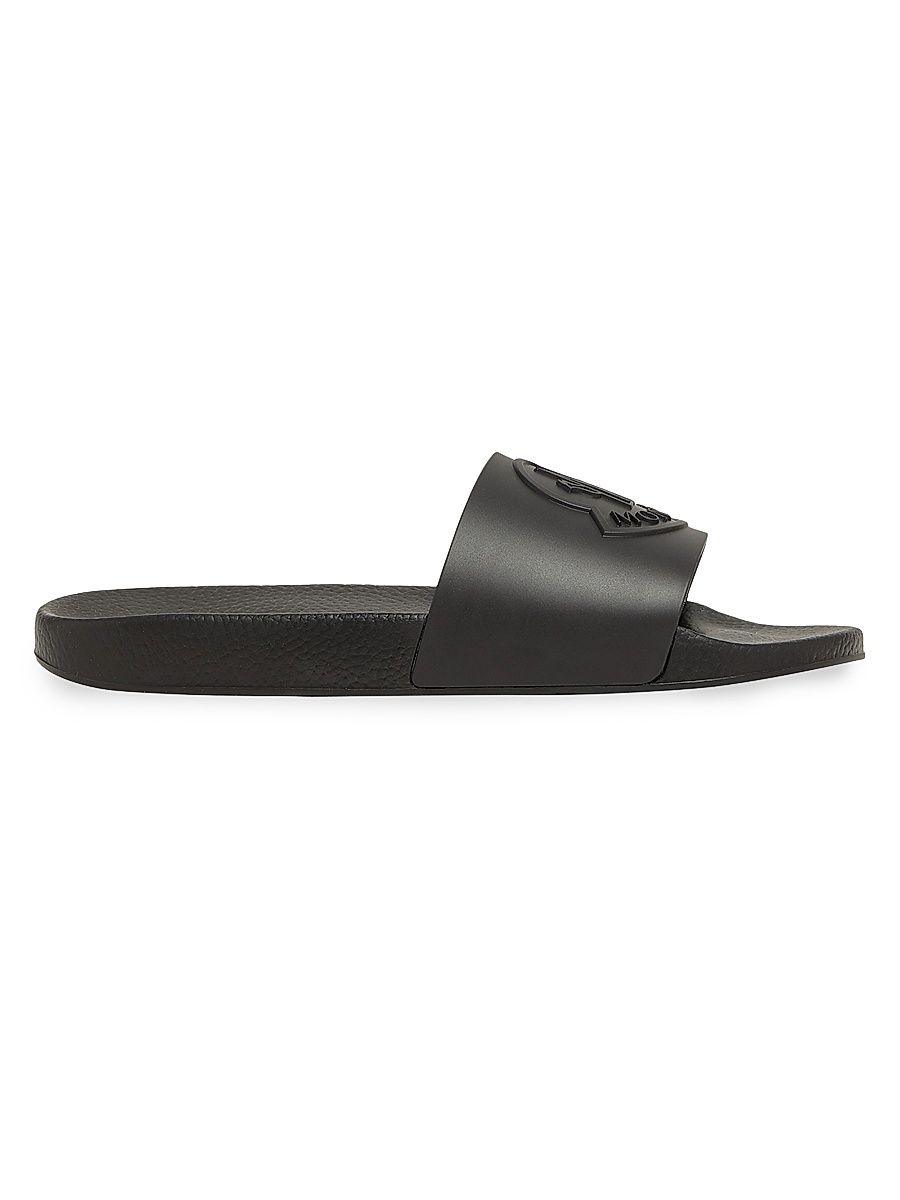 Men's Base Slides in Rubber - Black - Size 13