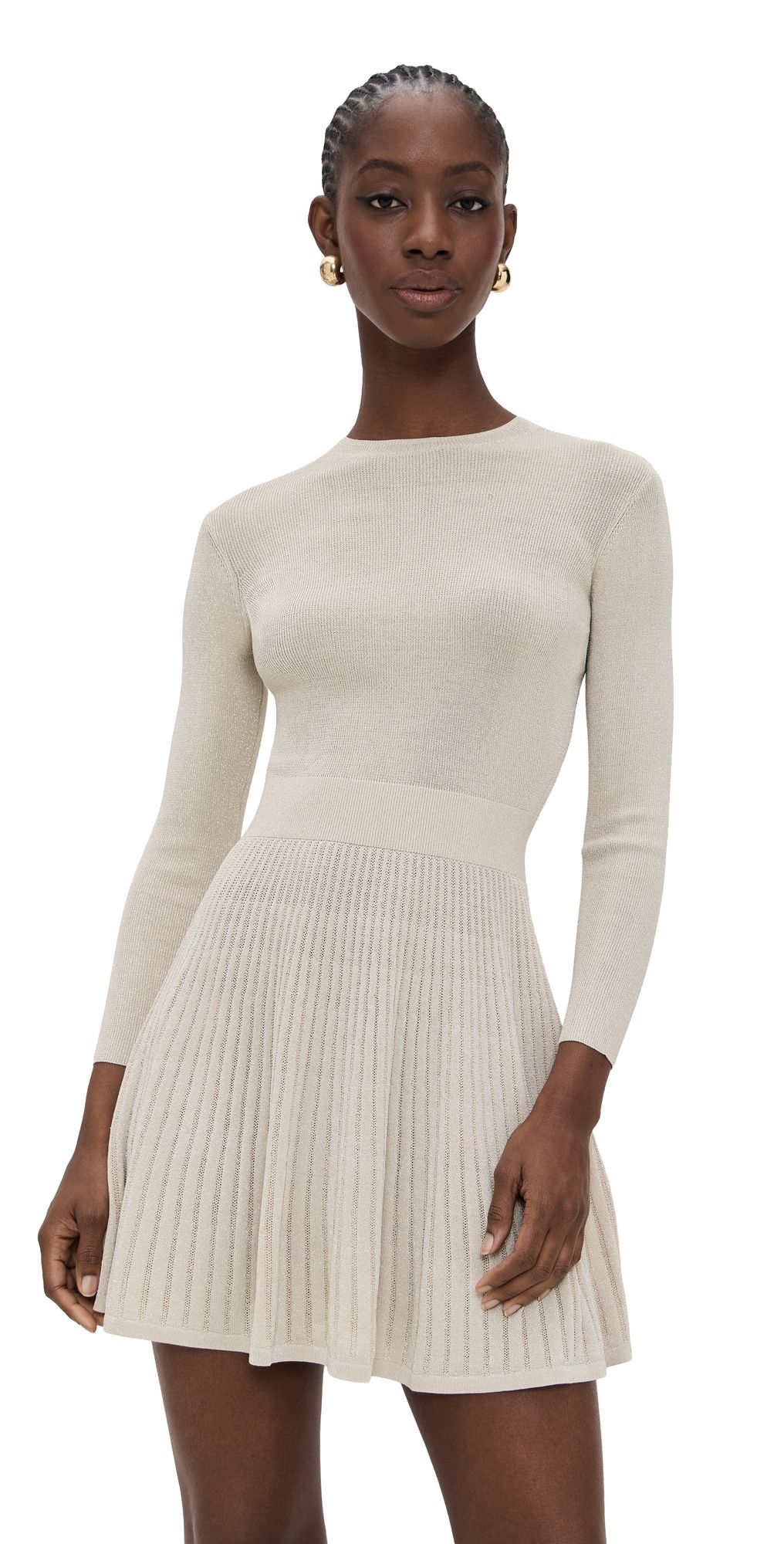 Shoshanna Birdie Dress Champagne S