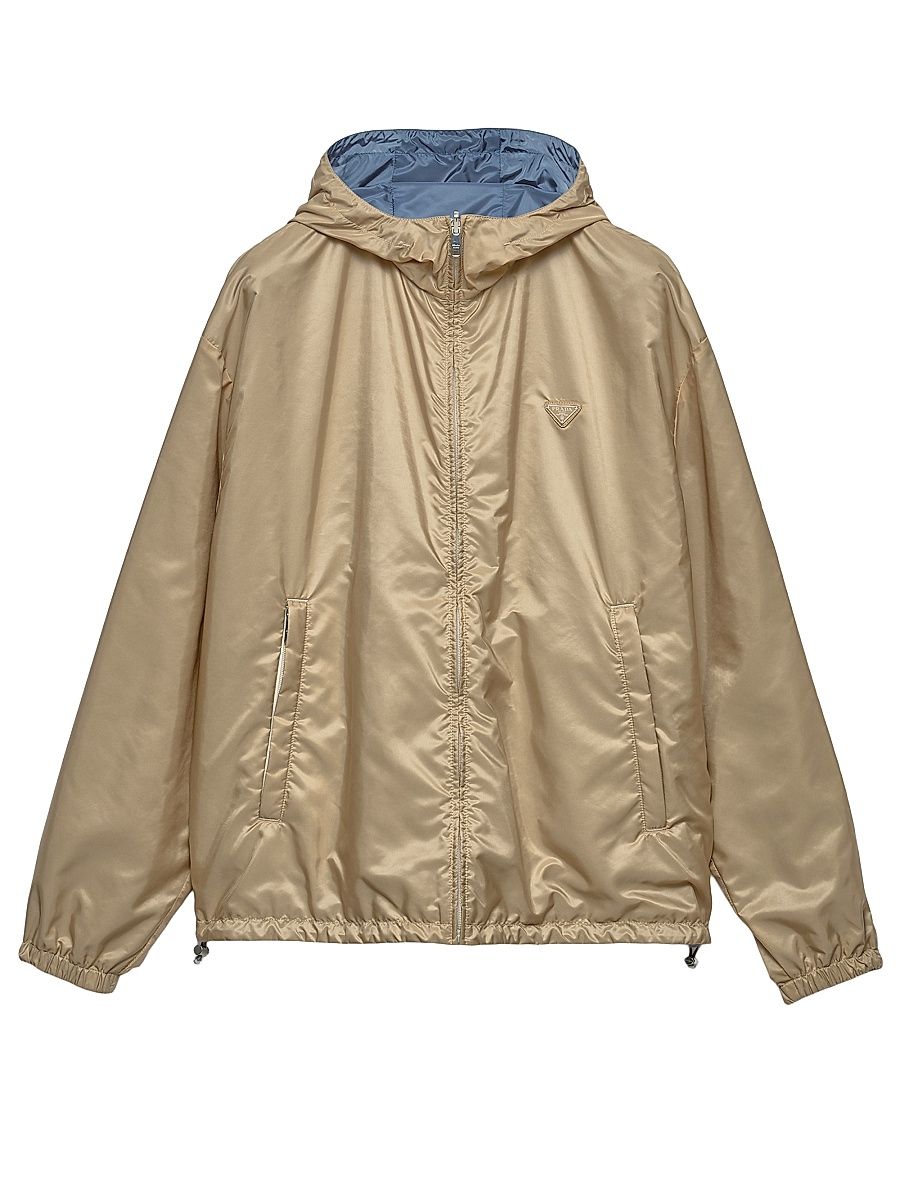 Men's Reversible Re-Nylon Jacket - Brown - Size XXL