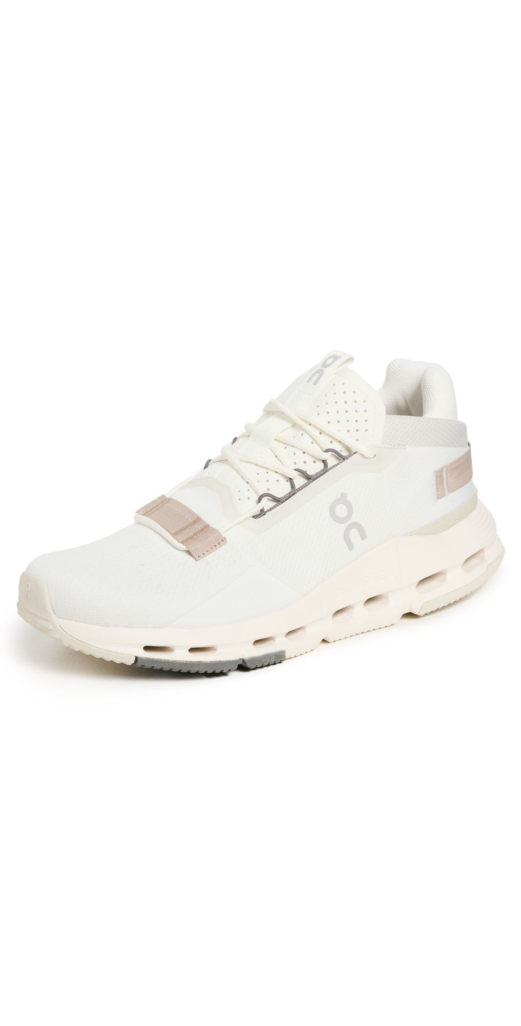 On Cloudnova 2 Sneakers Ice/Sand 11