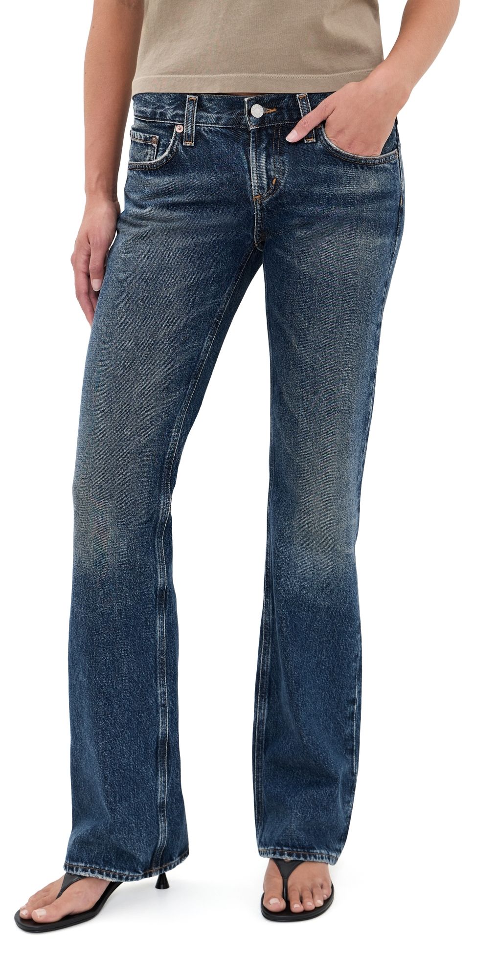 AGOLDE Low Rise Boot Jeans Combination 34